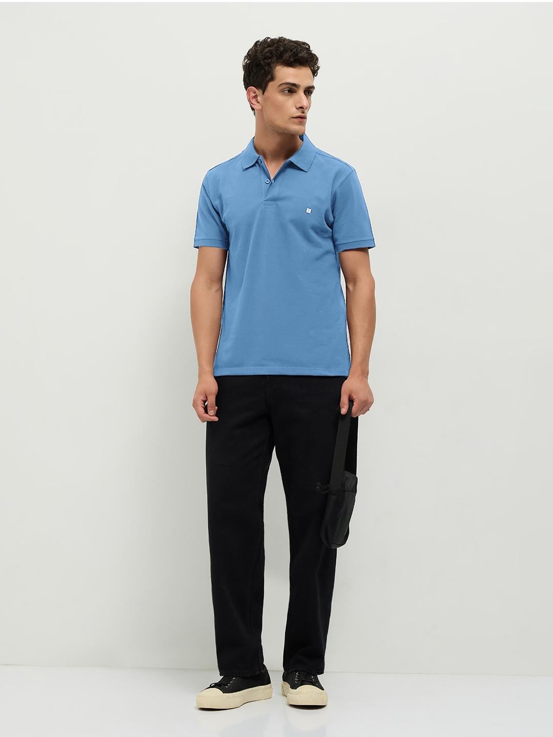 POLO T-SHIRTS POWDER BLUE