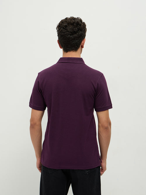 POLO T-SHIRTS PURPLE
