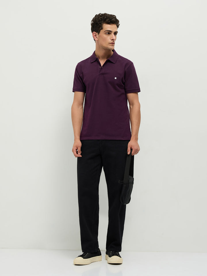 POLO T-SHIRTS PURPLE