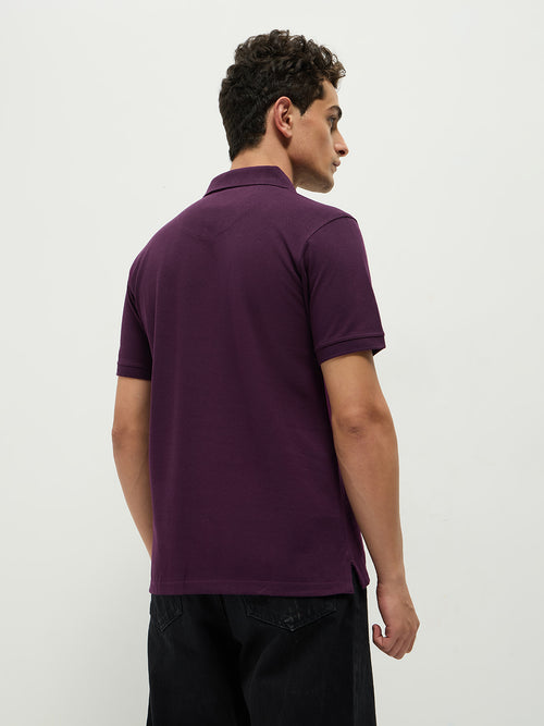 POLO T-SHIRTS PURPLE