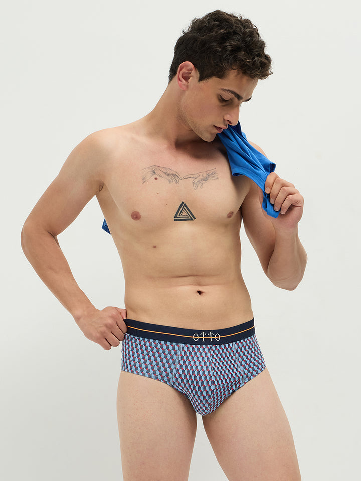 Men Creo Brief Printed Assorted