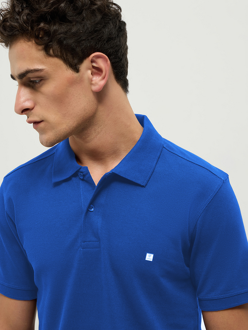 POLO T-SHIRTS ROYAL BLUE