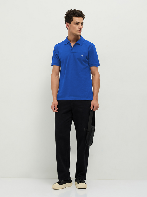 POLO T-SHIRTS ROYAL BLUE