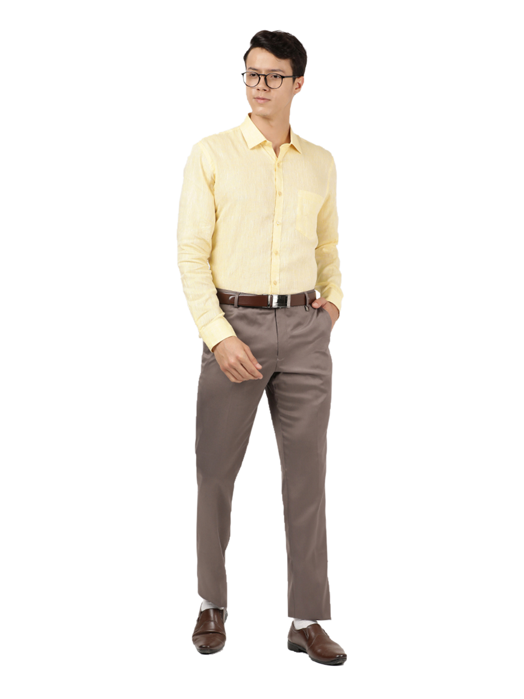 Coffee Formal Core Trouser