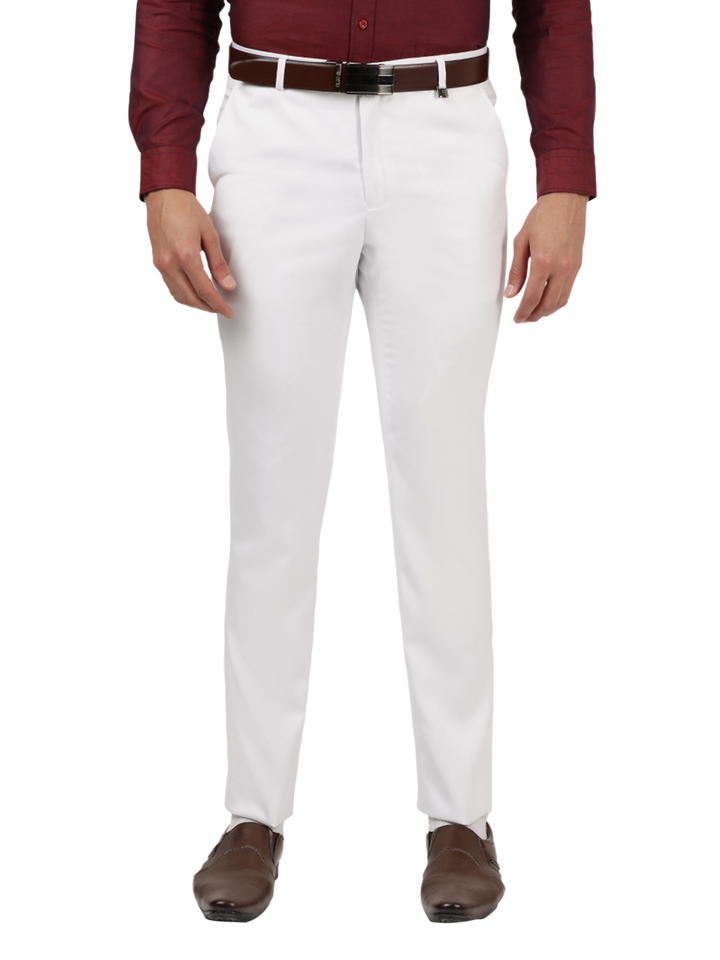 White Formal Core Trouser