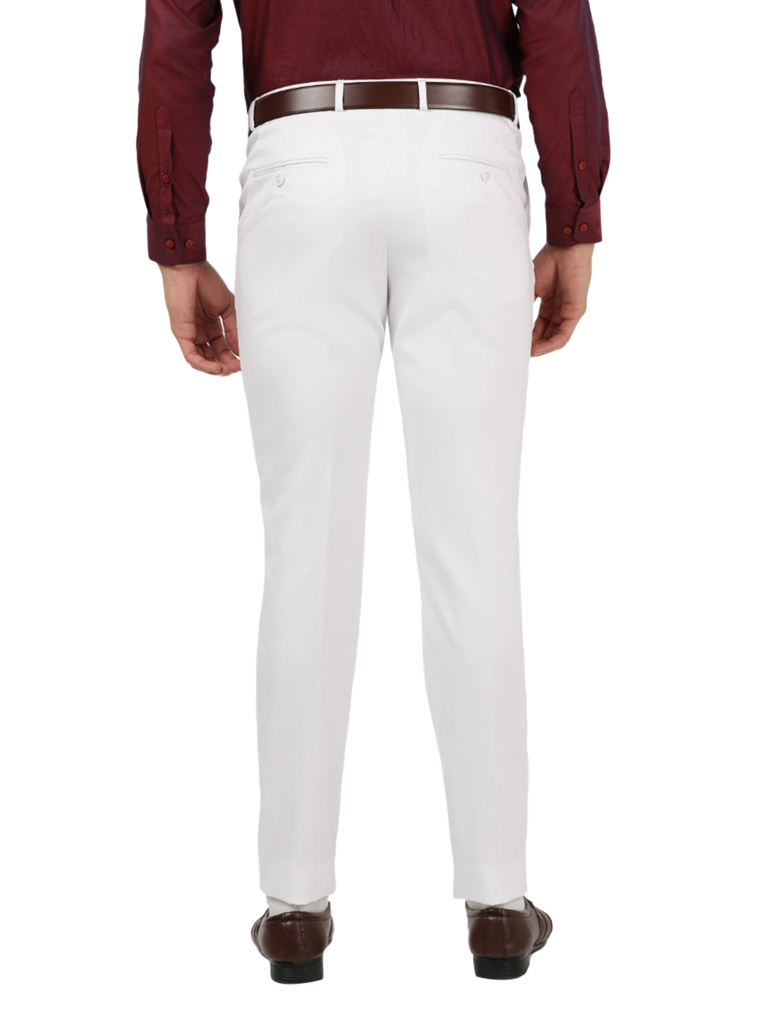 White Formal Core Trouser
