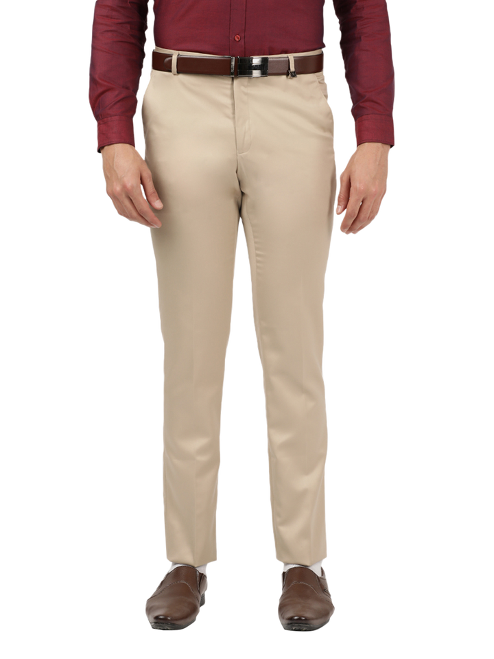 Light  Beige Formal Core Trouser