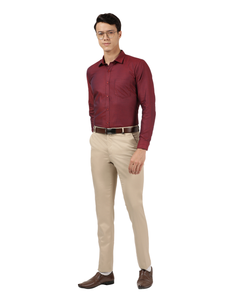 Light  Beige Formal Core Trouser
