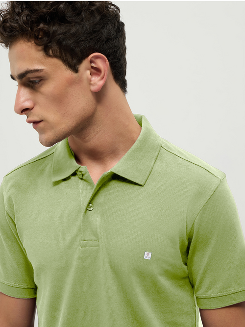 POLO T-SHIRTS SAGE GREEN