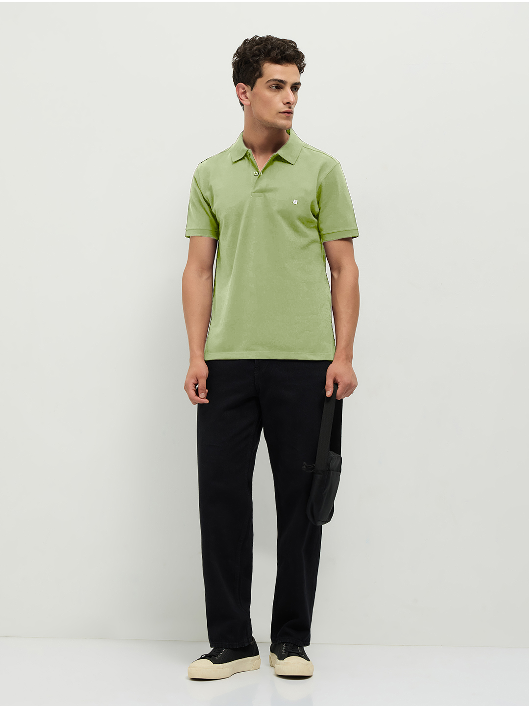 POLO T-SHIRTS SAGE GREEN