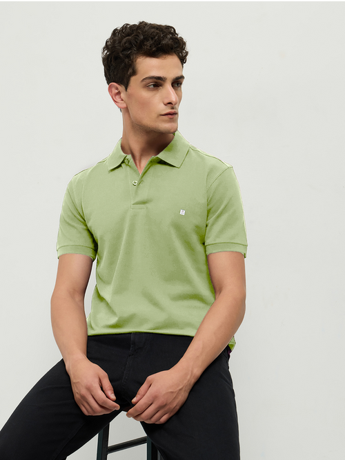 POLO T-SHIRTS SAGE GREEN