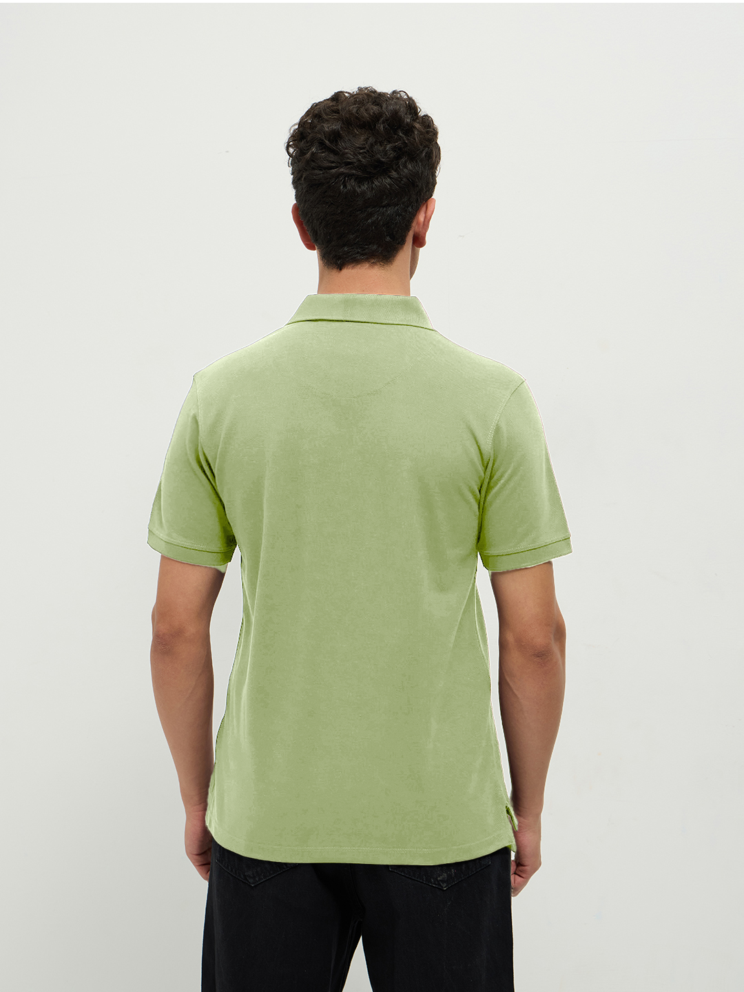 POLO T-SHIRTS SAGE GREEN