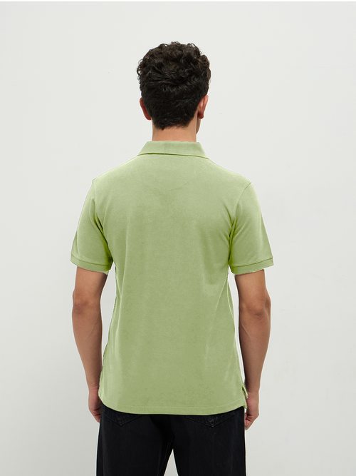 POLO T-SHIRTS SAGE GREEN