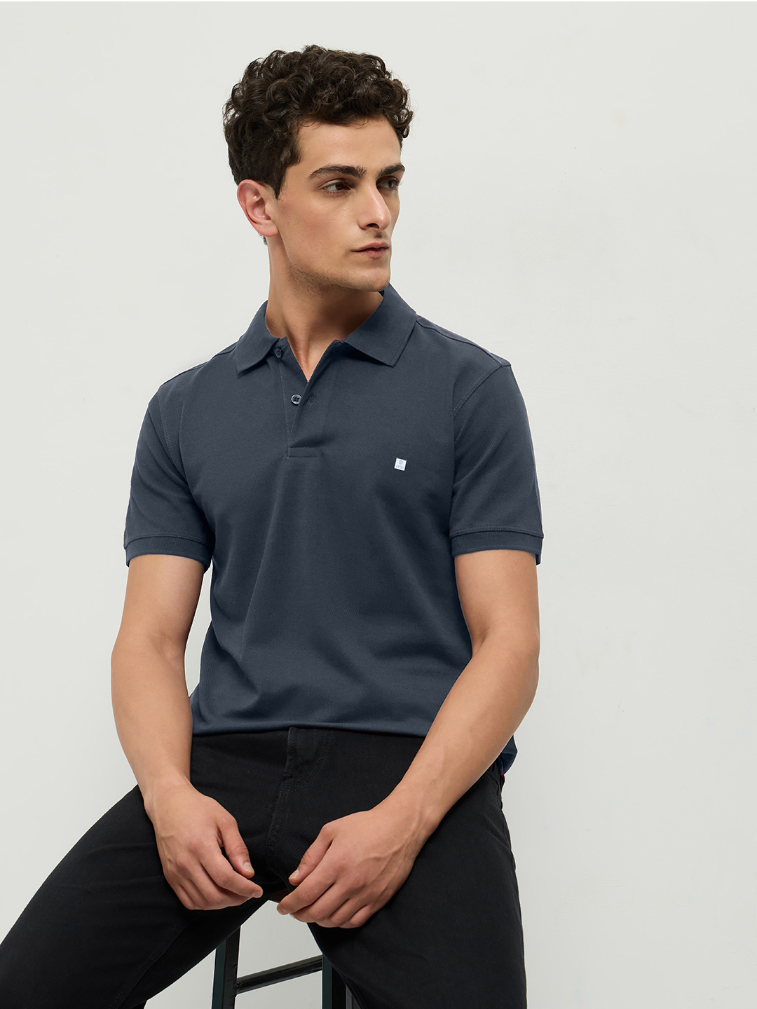 POLO T-SHIRTS SLATE