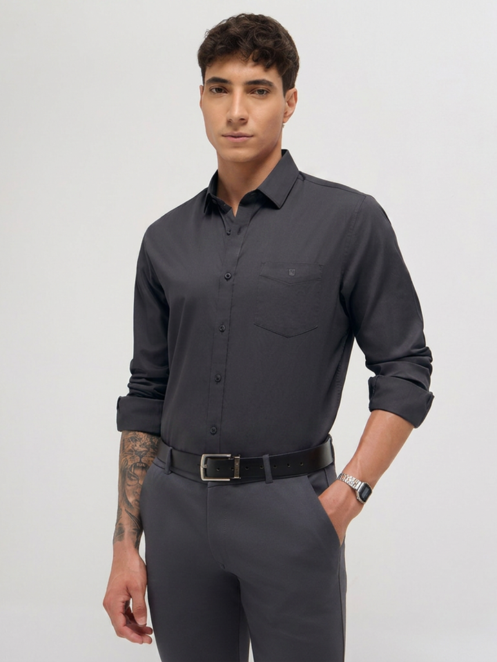 mens solid shirts