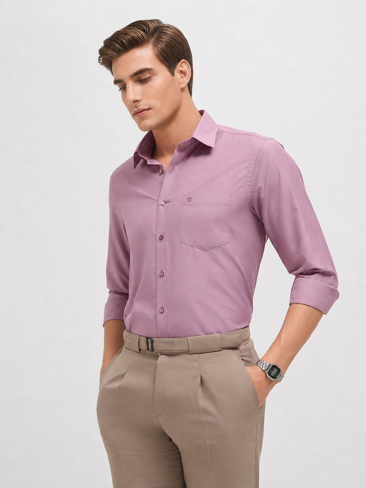 solid formal shirt