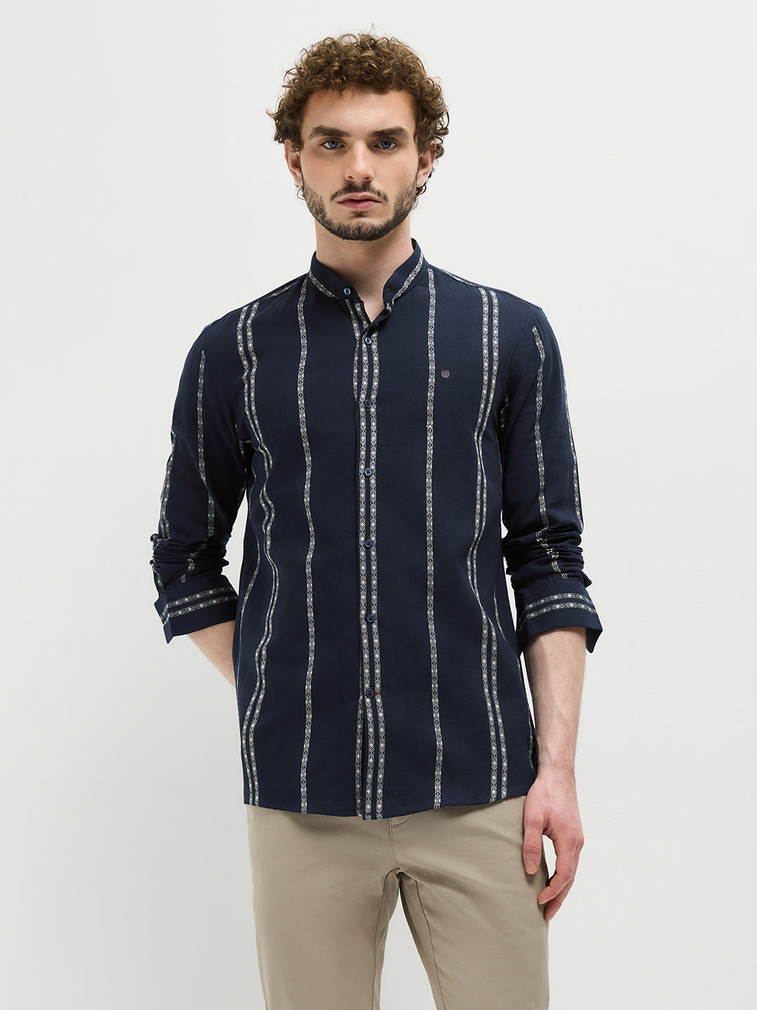 casual striped shirts for men