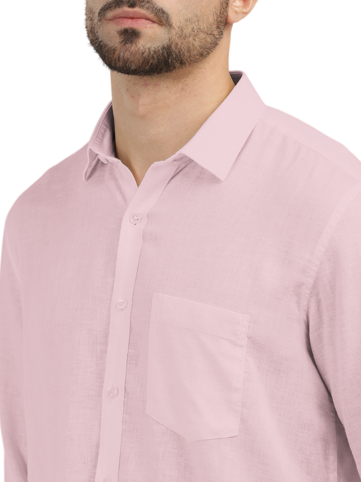 linen blend shirt