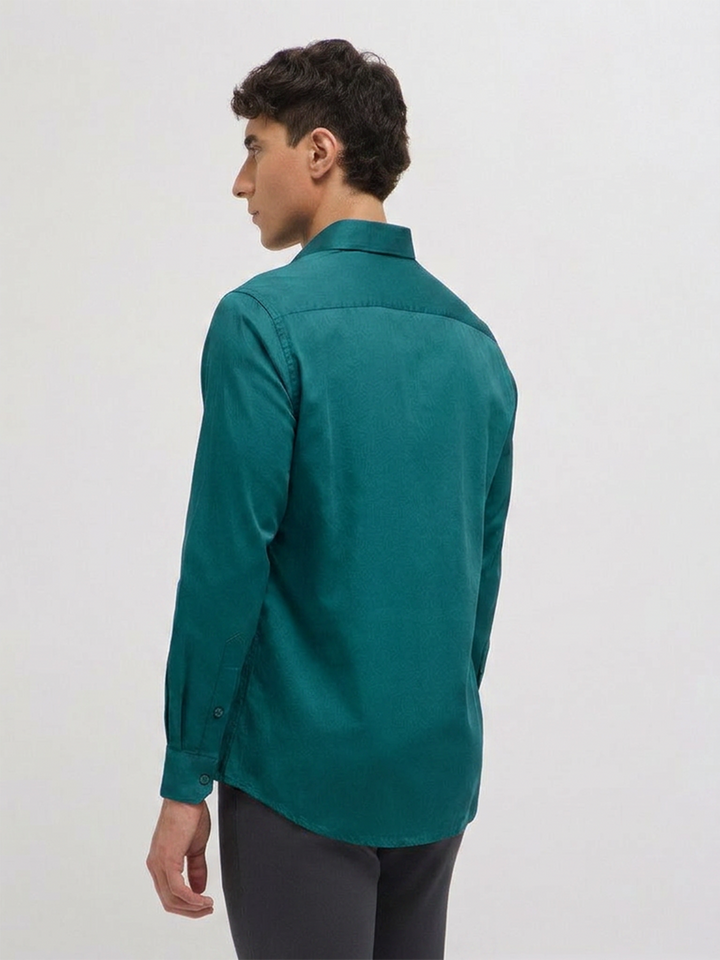 solid casual shirts