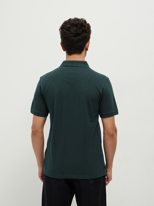 POLO T-SHIRTS TEAL BLUE