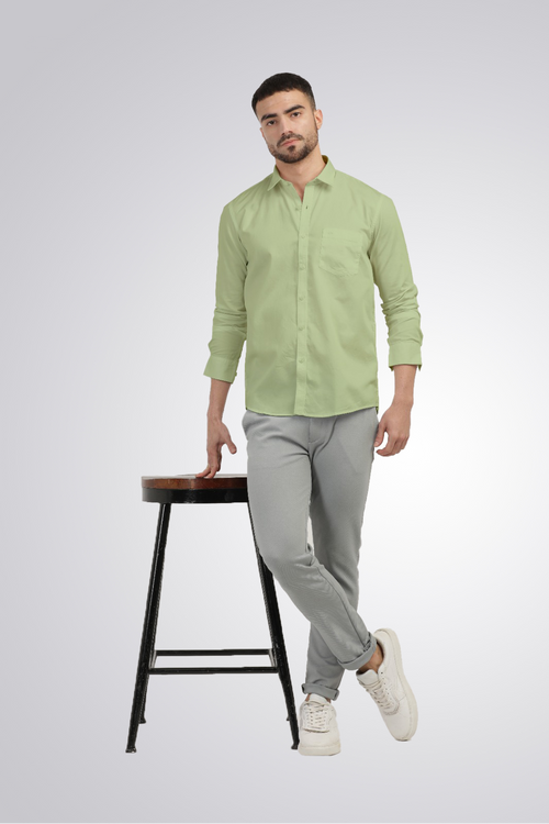Sap Linen Blend Solid Shirt