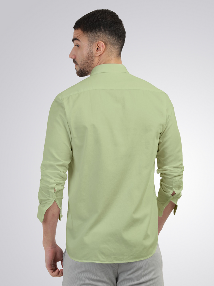 Sap Linen Blend Solid Shirt