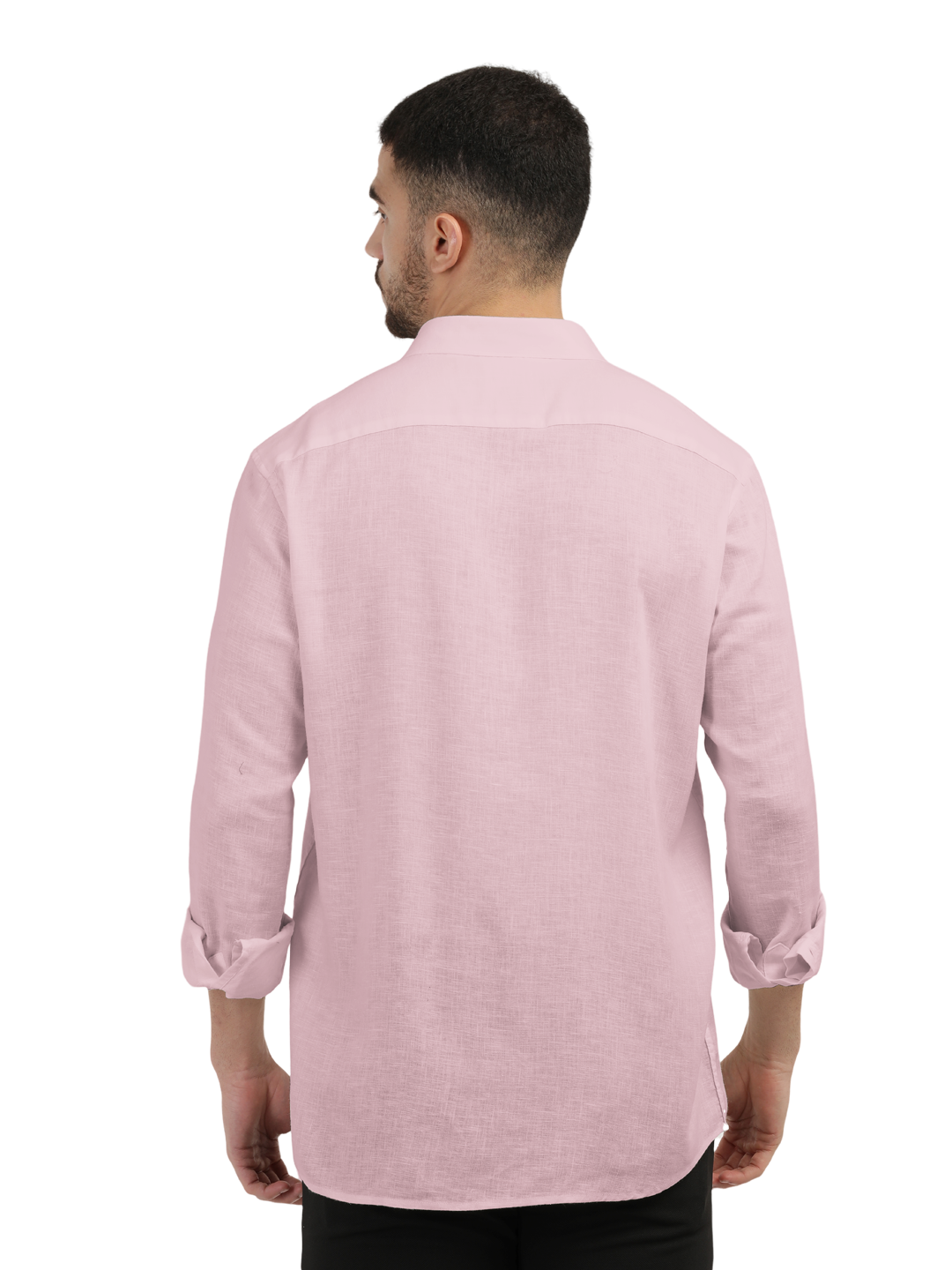 baby pink colour shirt