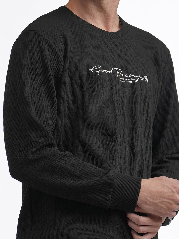 best black crew neck t shirt