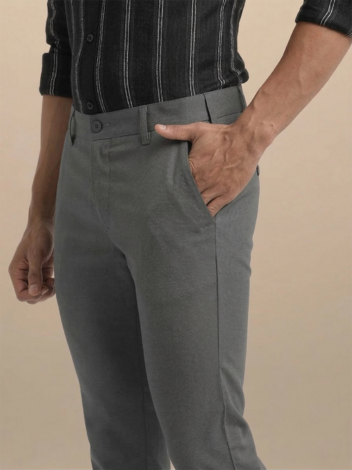 Dark Grey Causal Core Trousers