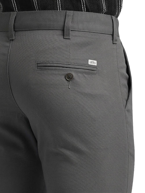 Dark Grey Casual Core Trousers