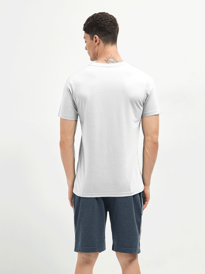 best white v neck tshirt
