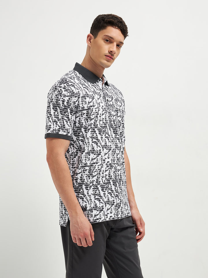 black t shirt branded