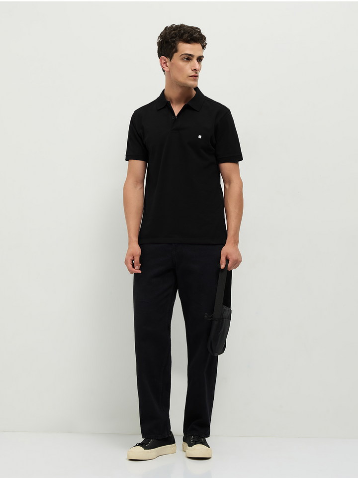 black t shirt men's fashion