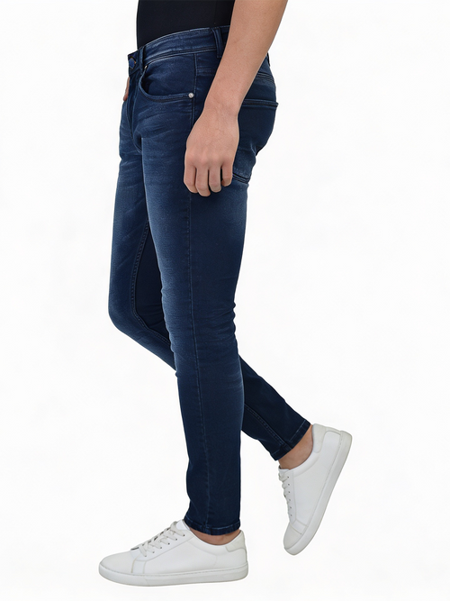 Indigo Blue Denim Trousers