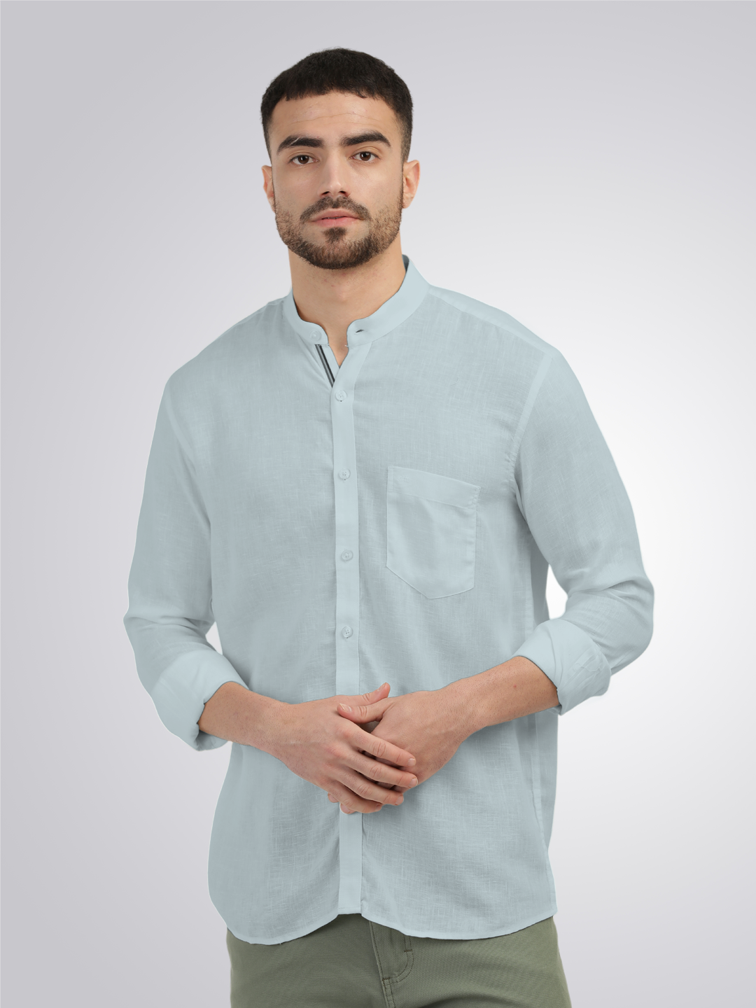 blue shirt for men