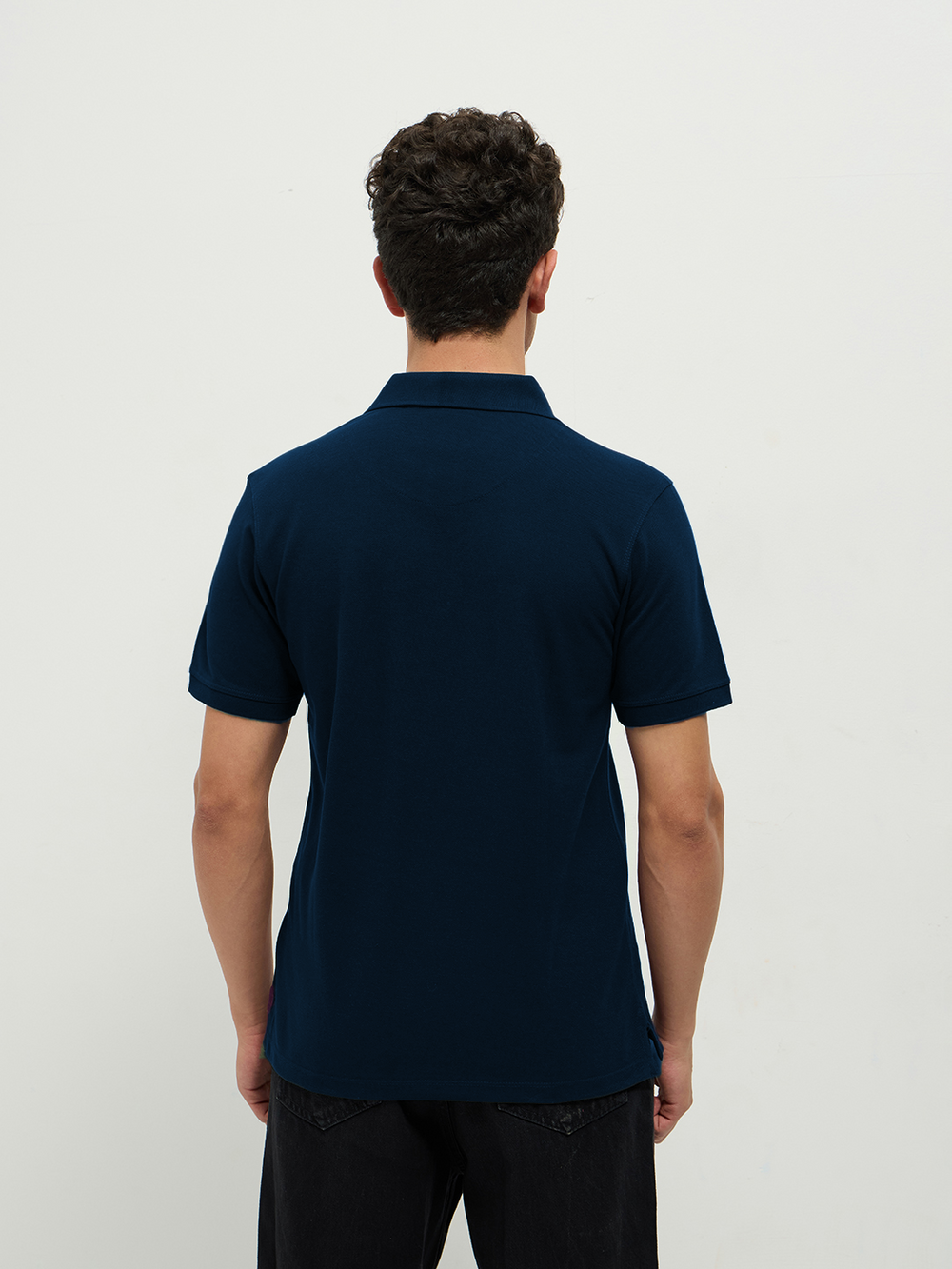 branded collar t shirt for men