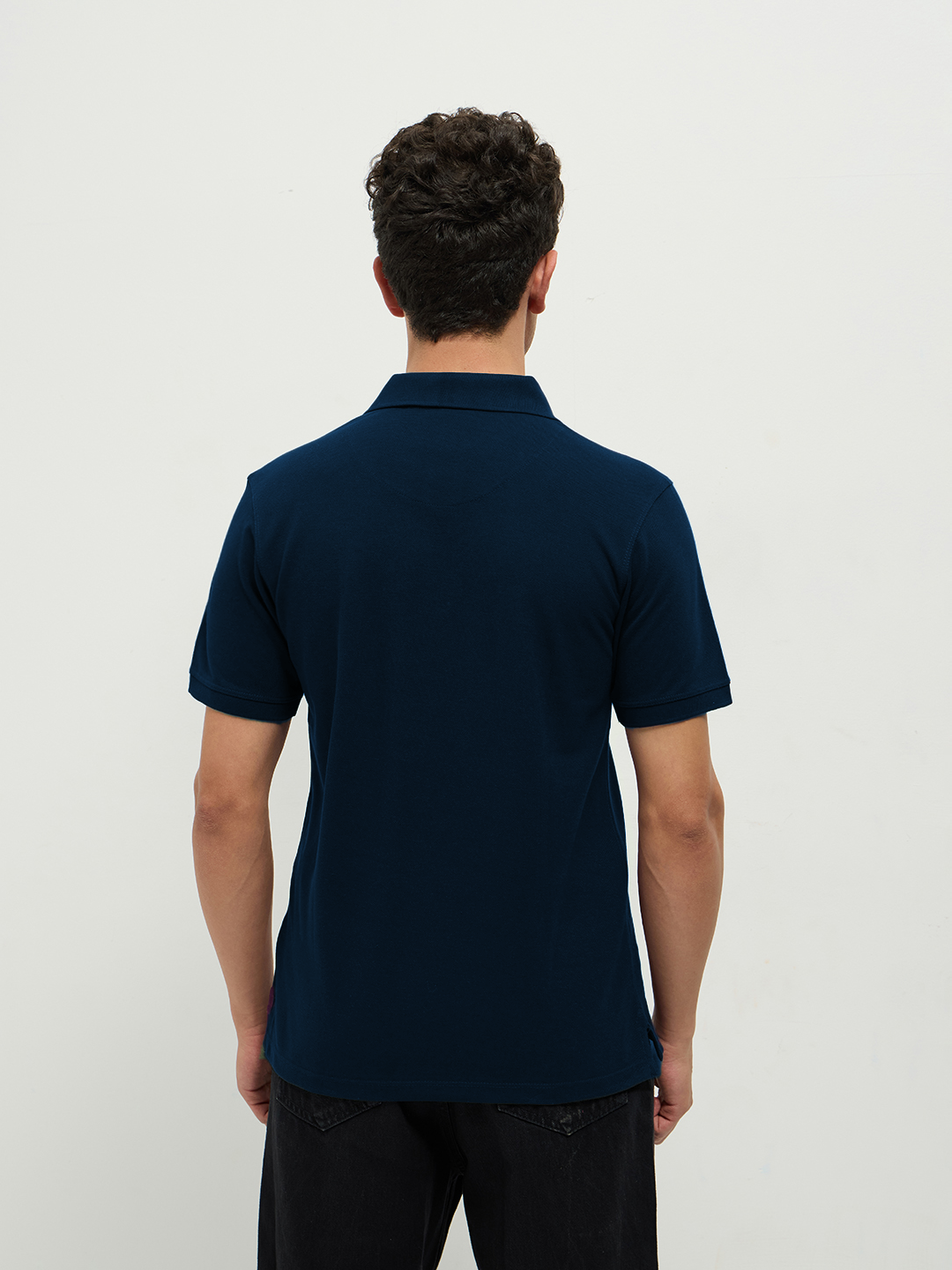 branded collar t shirt for men