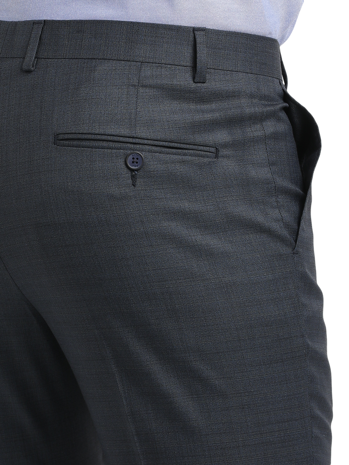 branded cotton trousers