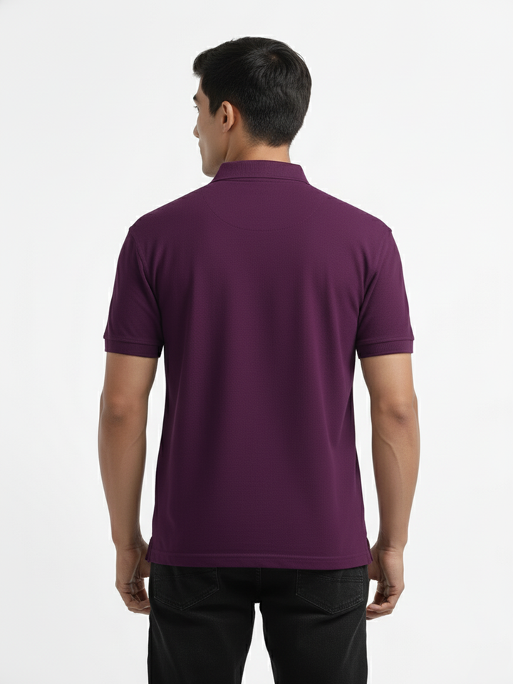 branded mens t shirt with collar
