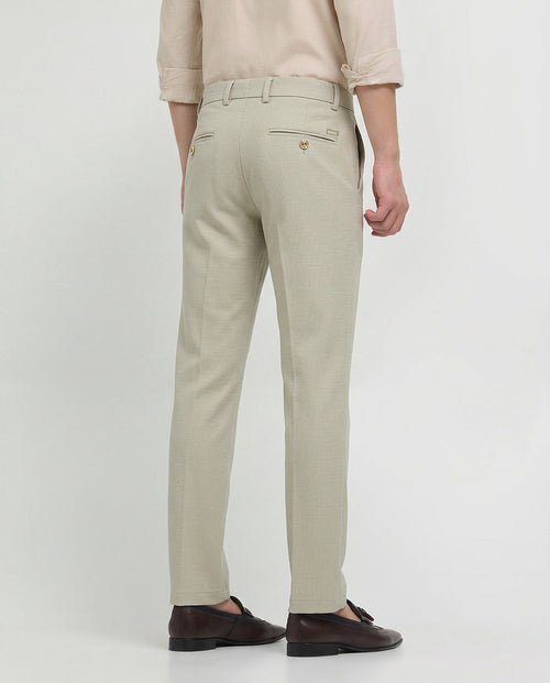 Pista Stone Solid Casual Traveler Trousers