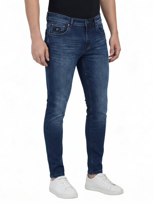 Dusty Indigo Denim Trousers