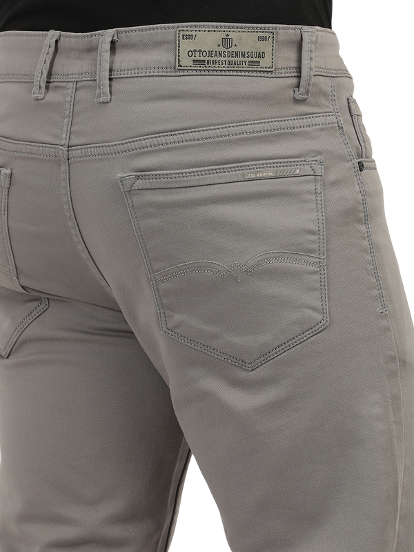 Light Grey Denim Core Trousers