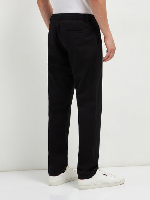 Black Casual Traveler Trouser