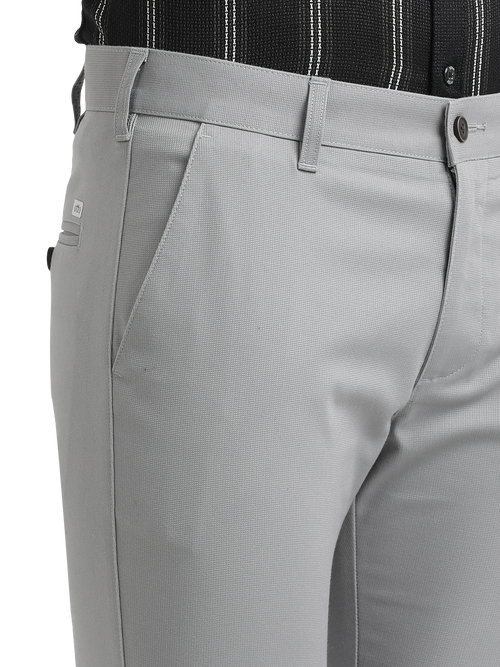 Light Grey Casual Trousers