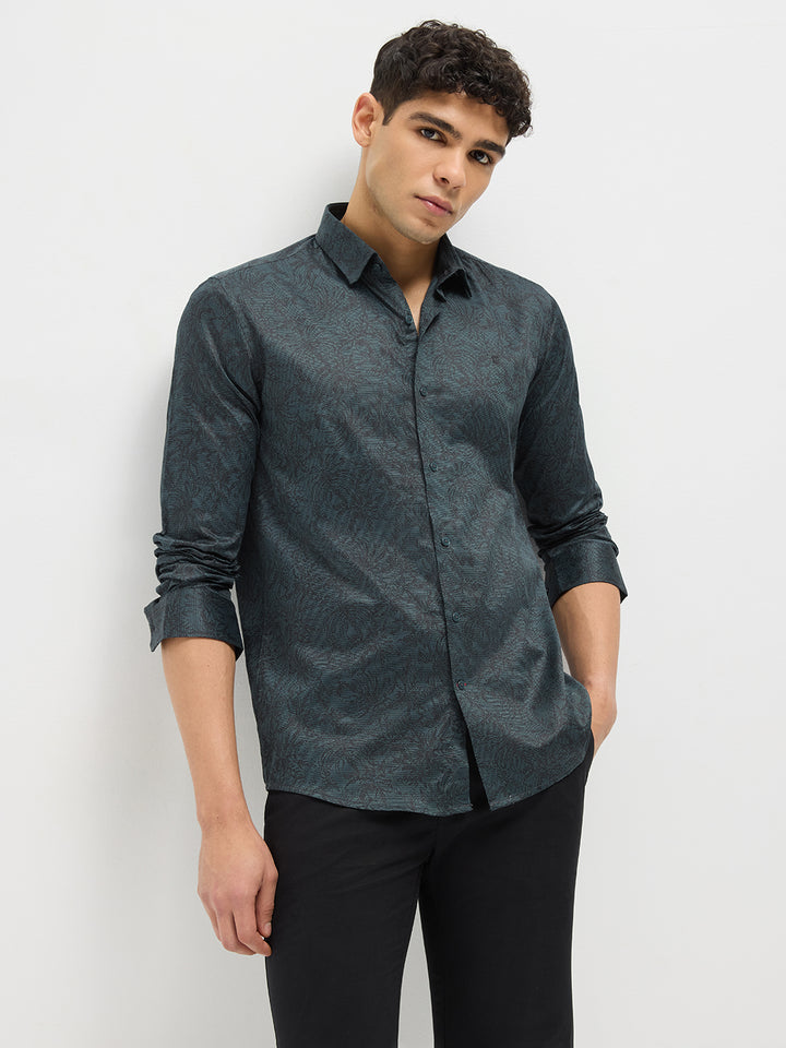 casual short sleeve shirt for men
