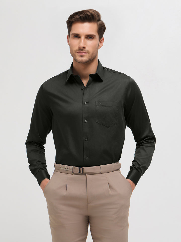 charcoal grey shirt