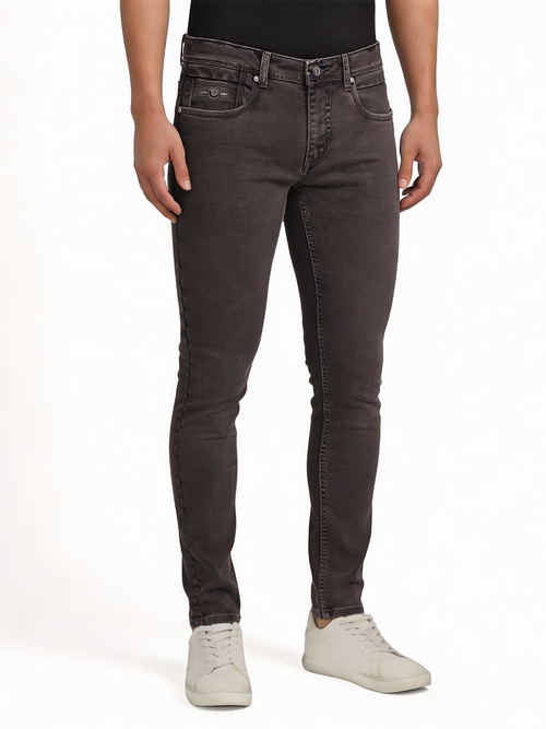 Charcoal Grey Denim Trousers