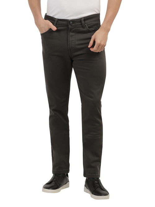 Charcoal Denim Core Trousers