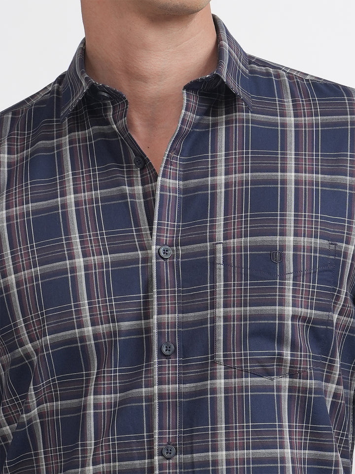 boys checked shirt