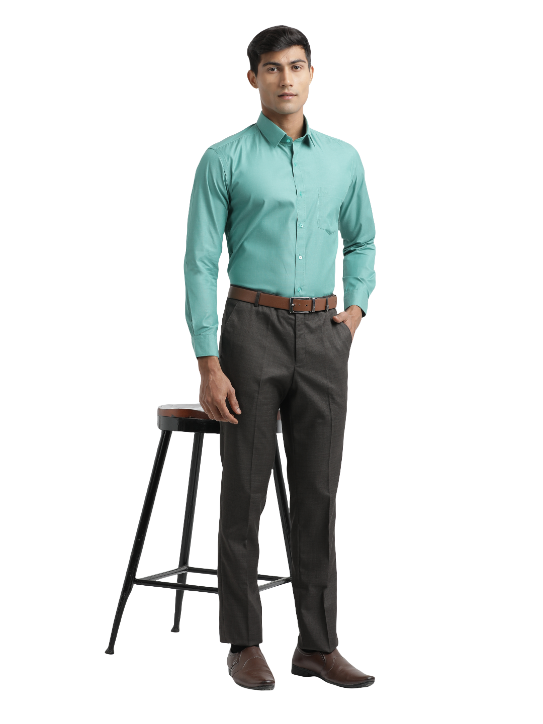 cotton formal pants for men